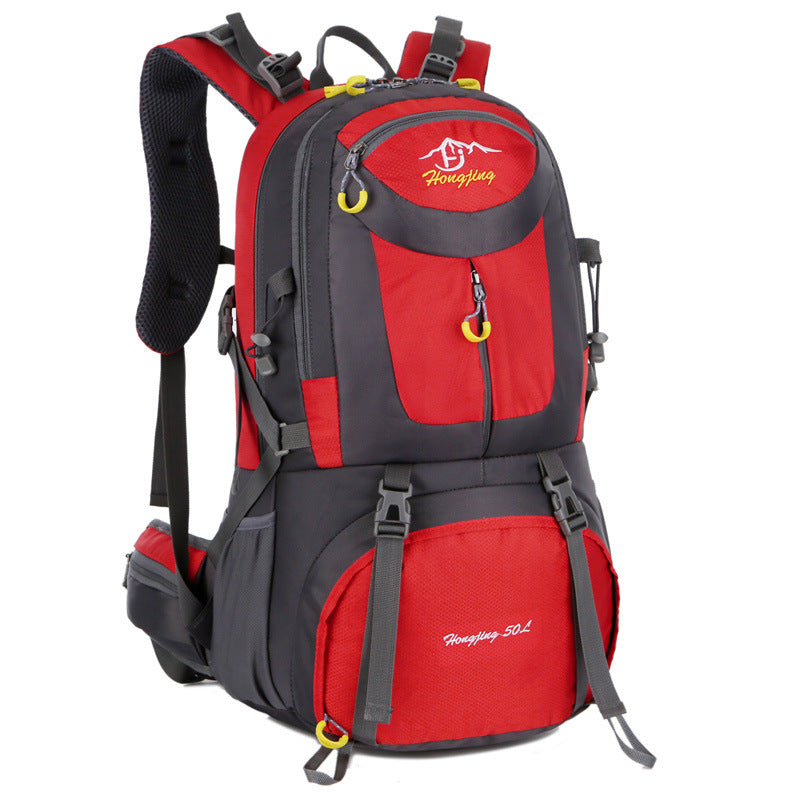 「1064」D23.05戶外登山包雙肩包男女大容量運動雙肩包輕便40L50L60L防水旅行包