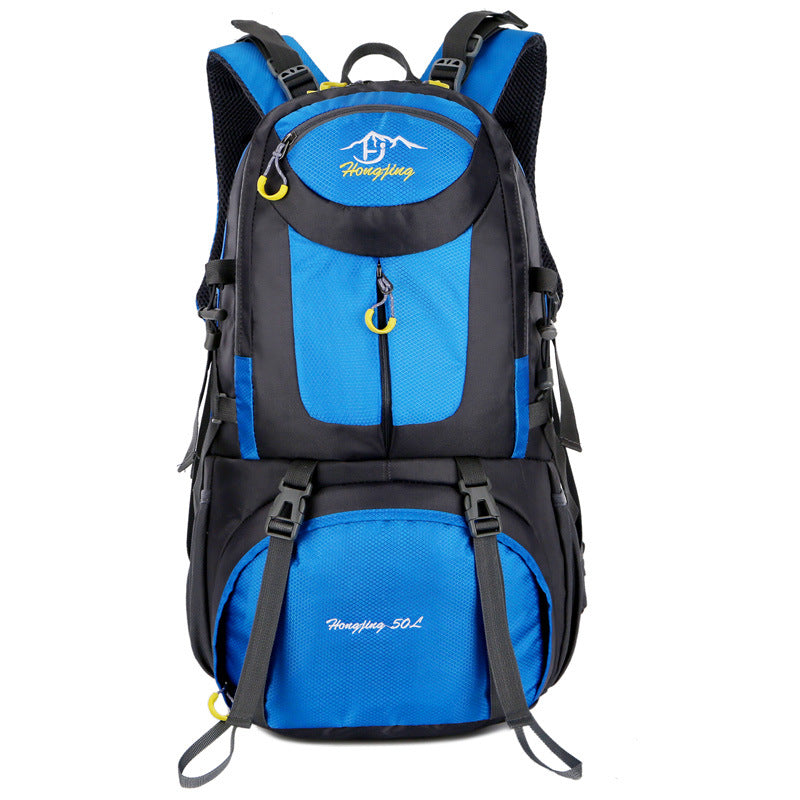 「1064」D23.05戶外登山包雙肩包男女大容量運動雙肩包輕便40L50L60L防水旅行包