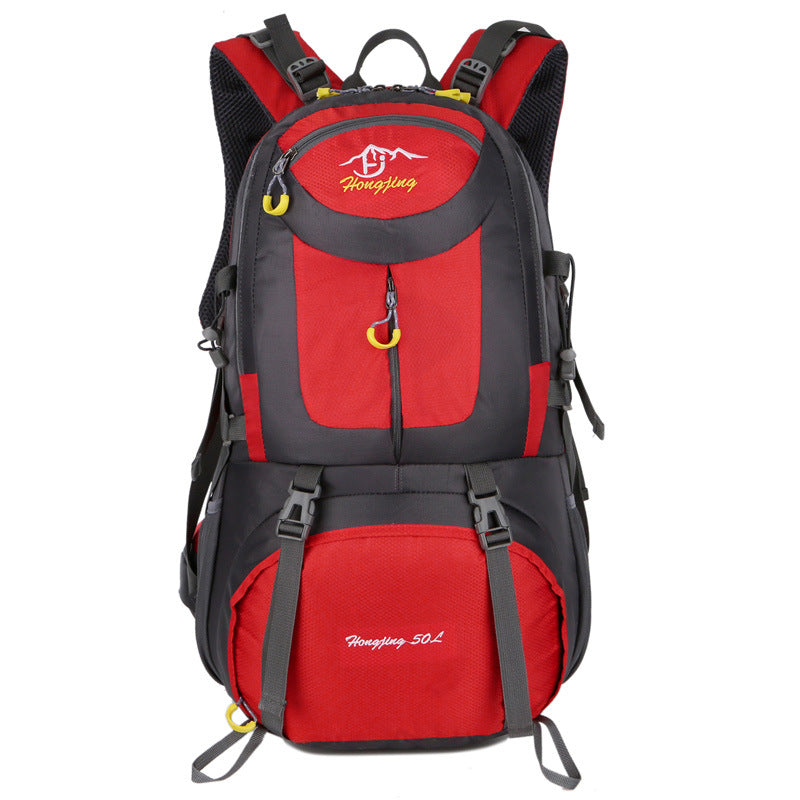 「1064」D23.05戶外登山包雙肩包男女大容量運動雙肩包輕便40L50L60L防水旅行包