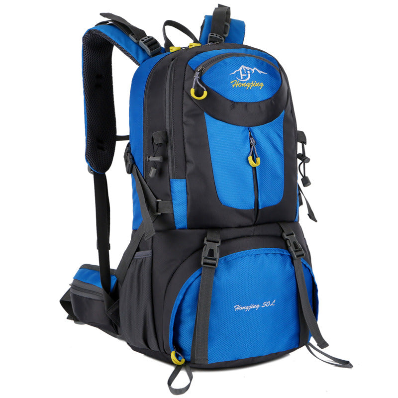 「1064」D23.05戶外登山包雙肩包男女大容量運動雙肩包輕便40L50L60L防水旅行包