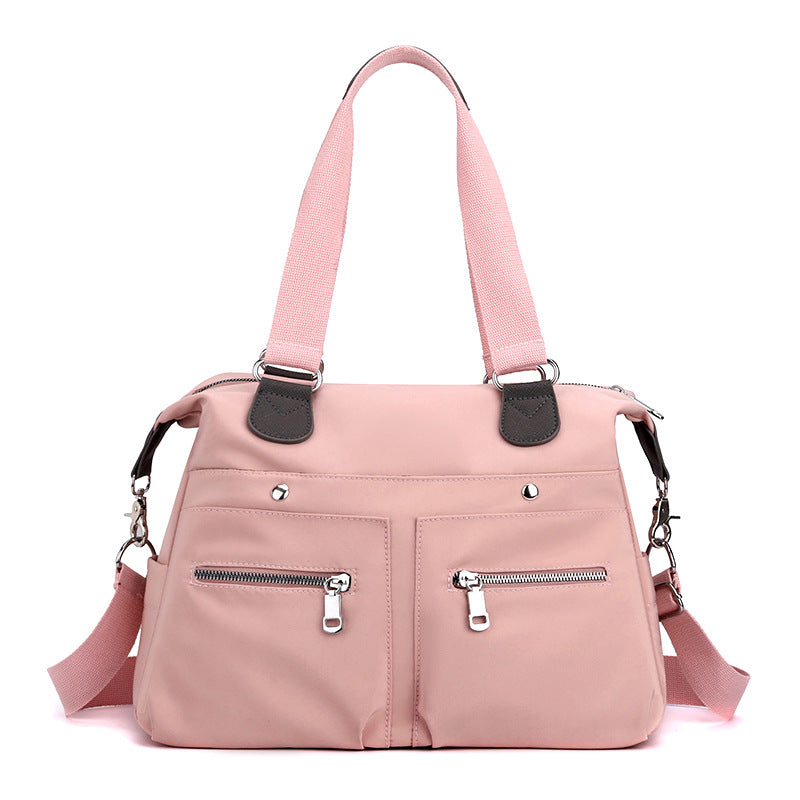 「Y-1902」F23.04跨境風潮女士單肩包尼龍布托特手提大容量斜跨包The tote Bag