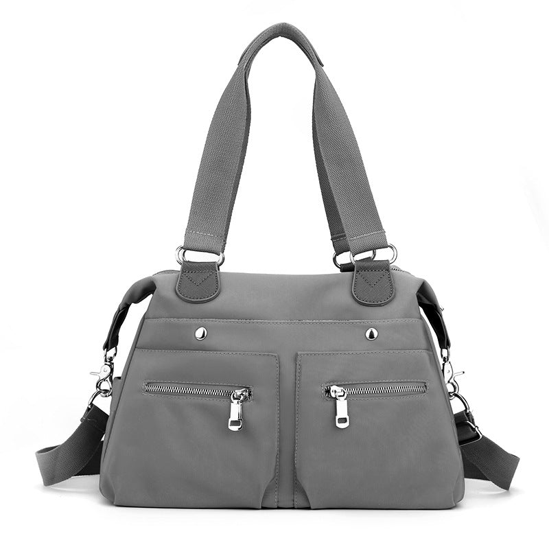「Y-1902」F23.04跨境風潮女士單肩包尼龍布托特手提大容量斜跨包The tote Bag