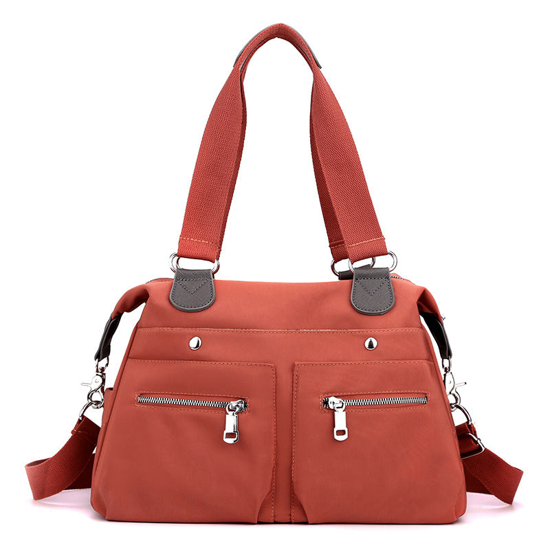 「Y-1902」F23.04跨境風潮女士單肩包尼龍布托特手提大容量斜跨包The tote Bag