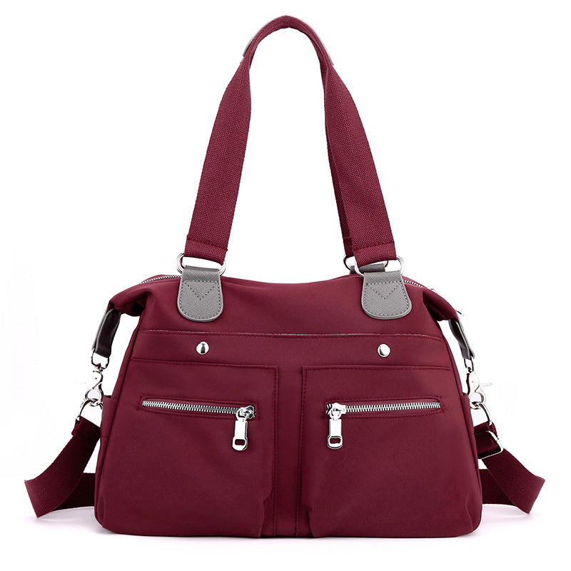 「Y-1902」F23.04跨境風潮女士單肩包尼龍布托特手提大容量斜跨包The tote Bag