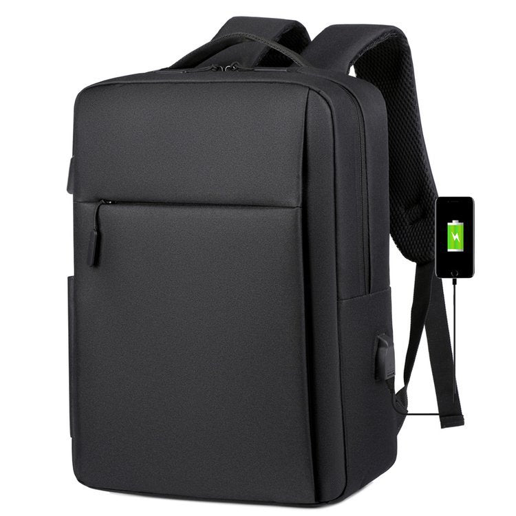 「3610」E23.00新款商務小米雙肩背包男士大容量筆記本電腦旅行包休閒學生書包