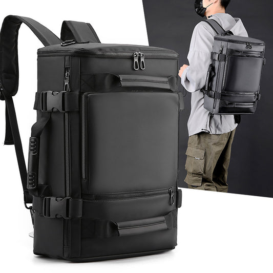 「1219」E23.10雙肩包商務大容量電腦包多功能肩肩斜背包手提旅行背包