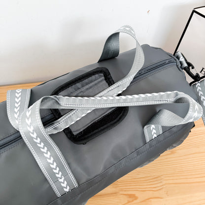 「6612」D23.05新款健身包運動包男大容量輕便出差時尚手提旅行包行李乾濕分離包