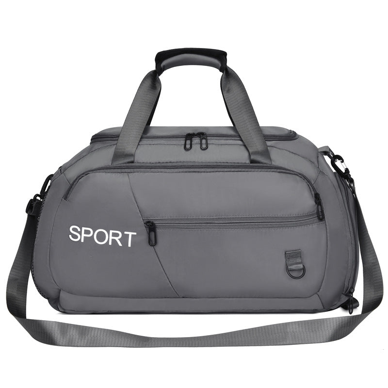 「691」D23.05大容量旅行包男女運動健身包短途出行單雙肩斜跨高顏值手提行李袋