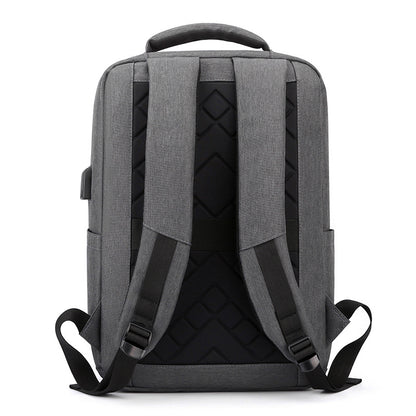 「LZT9105」E23.00新款時尚大容量雙肩包多功能手提學生書包電腦包商務通勤男士背包