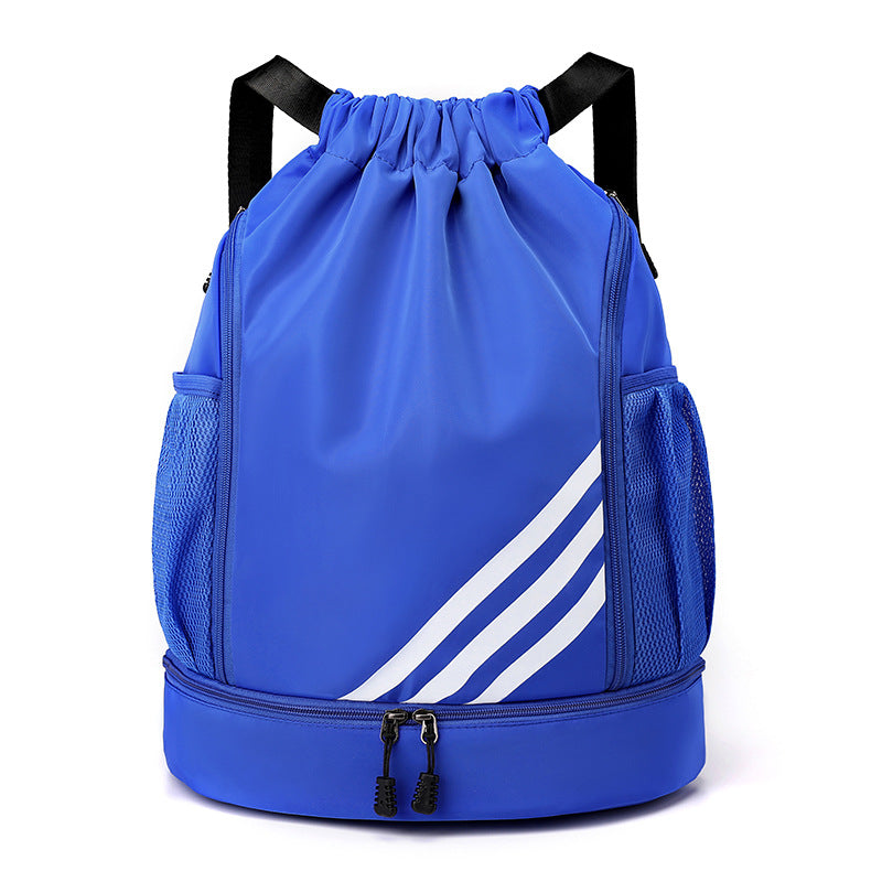 「1201」D23.05新款束口袋抽繩包籃球包戶外輕便雙肩包大容量運動健身包收納背包