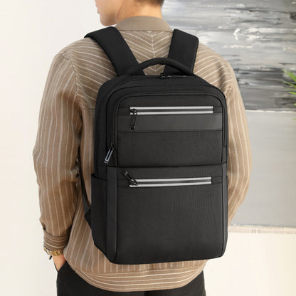 「9099」E23.00雙肩包男士商務雙肩包禮品背包印刷logo15.6寸筆記本電腦背包