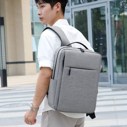 「3610」E23.00新款商務小米雙肩背包男士大容量筆記本電腦旅行包休閒學生書包