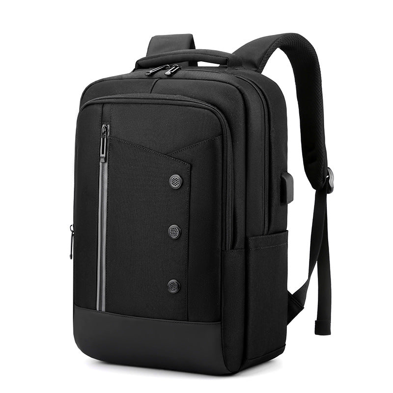 「LZT9105」E23.00新款時尚大容量雙肩包多功能手提學生書包電腦包商務通勤男士背包