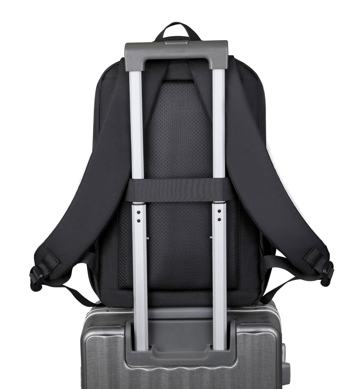 「3603」E23.00新款男士戶外通勤背包大容量商務旅行多功能雙肩包16寸防水電腦包