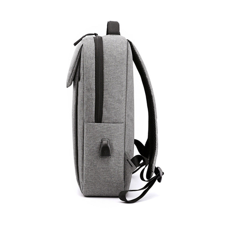 「0264」E22.00商務雙肩包男高中初中女學生時尚潮流電腦書包大容量韓版旅行背包