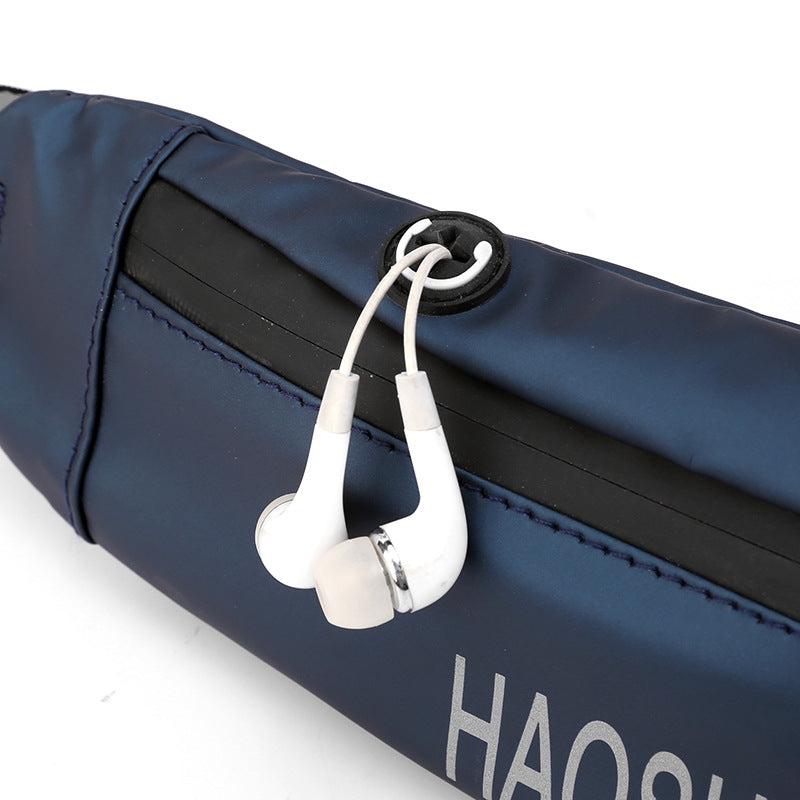 「1100-18」E23.HA廠家直銷新款戶外運動腰包健身跑步腰包便攜防水潮流胸包