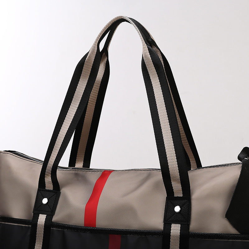 「871」D23.01 旅行包男女大容量外出手提行李袋待產包輕便健身包簡約休閒單肩包